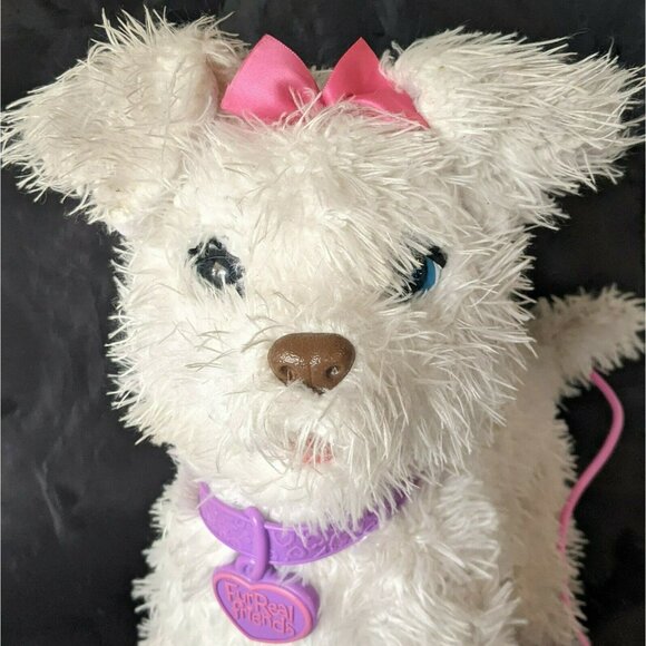 Hasbro FurReal Friends GoGo My Walking Pup Yorkie Dog with Leash 12" x 12" - Picture 8 of 8